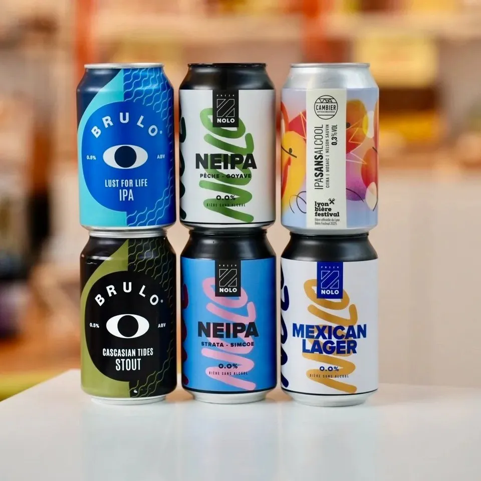 Box bières sans alcool artisanales : IPA, NEIPA, stout et lager